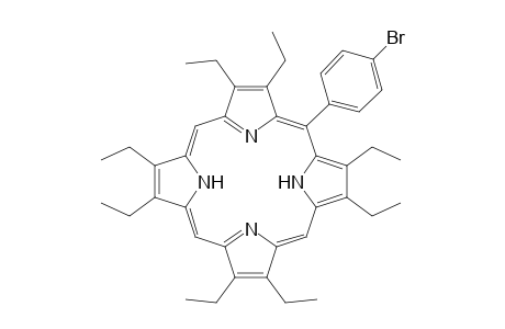 5-(4-Bromophenyl)-2,3,7,8,12,13,17,18-octaethyl-porphyrin