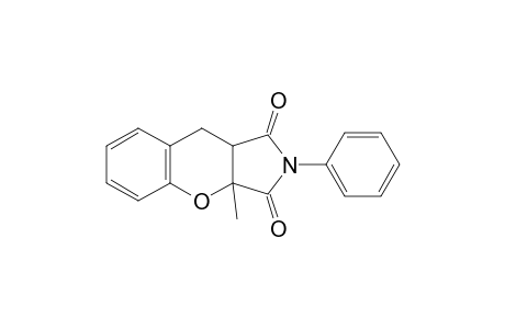 3a-Methyl-2-phenyl-9,9a-dihydro-3aH-chromeno[2,3-c]pyrrole-1,3-dione