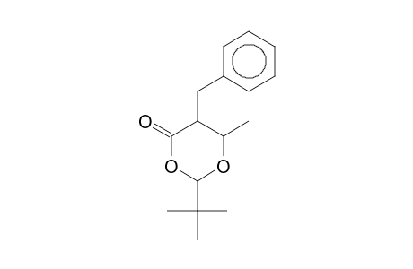 5-Benzyl-2-tert-butyl-6-methyl-1,3-dioxan-4-one