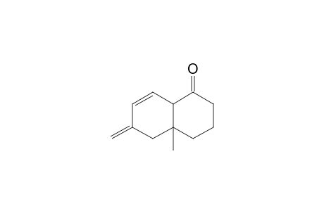 3,4,4a,5,6,8a-Hexahydro-4a-methyl-6-methylidenenaphthalen-1(2H)-one