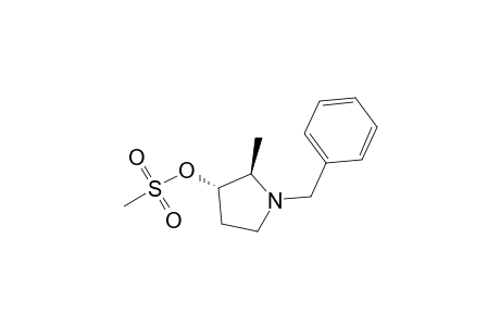 (-)-(2R,3S)-1-Benzyl-2-methylpyrrolidin-3-yl methanesulfonate