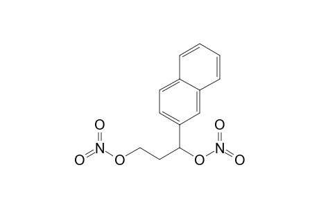 (1-naphthalen-2-yl-3-nitrooxy-propyl) nitrate