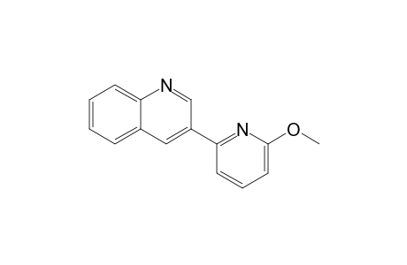3-(6-Methoxy-2-pyridyl)quinoline