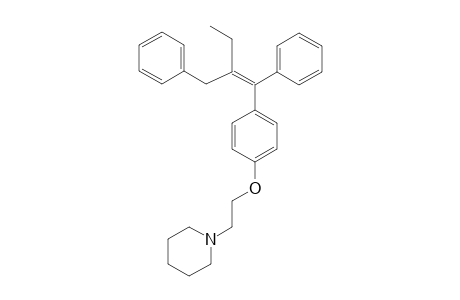 2-BENZYL-1-PHENYL-1-[4-(PIPERIDINYLETHOXY)-PHENYL]-BUT-1-ENE