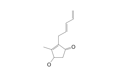 4-hydroxy-3-methyl-2-[(2E)-penta-2,4-dienyl]cyclopent-2-en-1-one