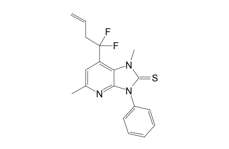 7-(1,1-Difluorobut-3-enyl)-1,5-dimethyl-3-phenyl-1H-imidazo[4,5-b]pyridine-2(3H)-thione