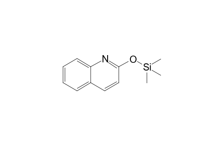 2-Hydroxyquinoline, 1TMS