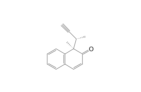 (R)-1-((S)-but-3-yn-2-yl)-1-methylnaphthalen-2(1H)-one