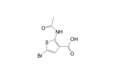 2-Acetamido-5-bromothiophene-3-carboxylic acid