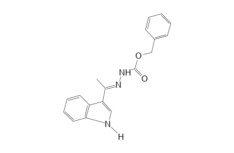 3-(1-indol-3-ylethylidene)carbazic acid, benzyl ester