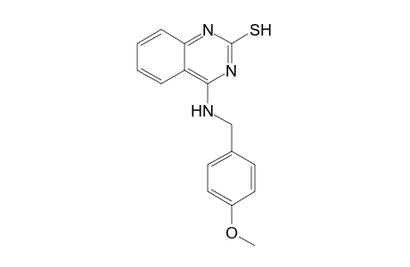 2-Mercapto-4-(4'-methoxybenzyl)aminoquinazoline