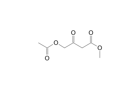 Butanoic acid, 4-(acetyloxy)-3-oxo-, methyl ester