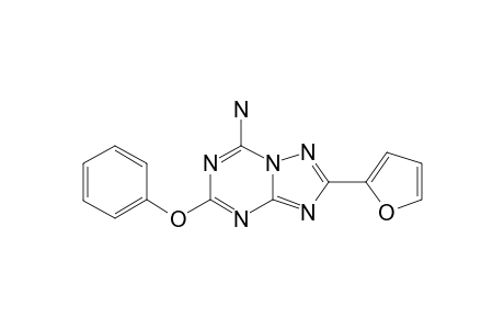 7-AMINO-2-(2-FURYL)-5-PHENOXY-[1,2,4]-TRIAZOLO-[1,5-A]-[1,3,5]-TRIAZINE