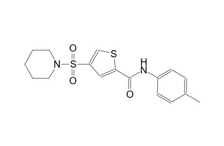 2-thiophenecarboxamide, N-(4-methylphenyl)-4-(1-piperidinylsulfonyl)-