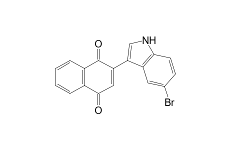 2-(5'-Bromo-3'-indolyl)-1,4-naphthoquinone