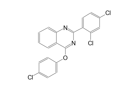 4-(4-chlorophenoxy)-2-(2,4-dichlorophenyl)quinazoline