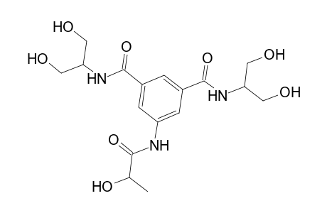 (S)-N,N'-Bis-[2-hydroxy-1-(hydroxymethyl)ethyl]-5-[(2-hydroxy-1-oxypropyl)amino]-1,3-benzenedicarboxamide