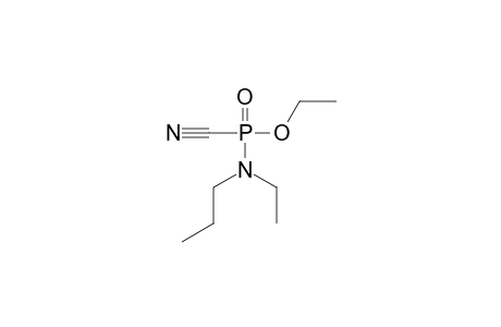 O-ethyl N-ethyl N-propyl phosphoramidocyanidate