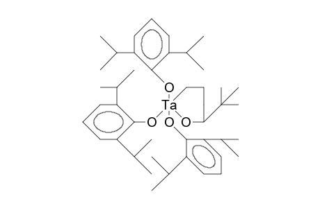 1,1,1-Tris(2,6-diisopropyl-phenoxy)-3-tert-butyl-2-oxa-1-titana-cyclohexane