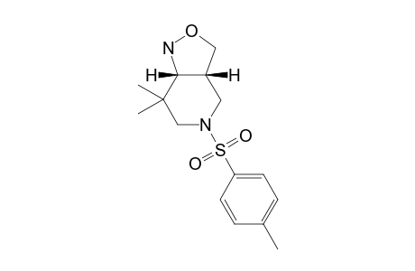 7,7-DIMETHYL-5-TOSYLPERHYDROISOXAZOLO-[4,3-C]-PYRIDINE