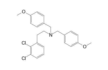N,N-Bis(4-methoxybenzyl)-2,3-dichlorophenethylamine