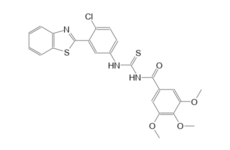 N-[3-(1,3-benzothiazol-2-yl)-4-chlorophenyl]-N'-(3,4,5-trimethoxybenzoyl)thiourea