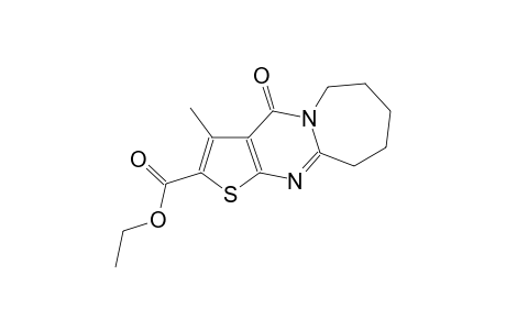 2-ethoxycarbonyl-3-methyl-4-oxo-5,6-pentamethylene-4,5-dihydrothieno[2,3-d]pyrimidine