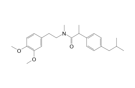 N-(3,4-Dimethoxyphenethyl)-2-(4-isobutylphenyl)propanamide, N-methyl-