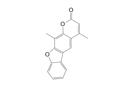 4,11-DIMETHYL-2H-BENZOFURO-[3,2-G]-1-BENZOPYRAN-2-ONE