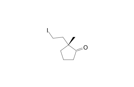 (2R)-2-(2-IODOETHYL)-2-METHYLCYCLOPENTANONE