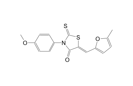 4-thiazolidinone, 3-(4-methoxyphenyl)-5-[(5-methyl-2-furanyl)methylene]-2-thioxo-, (5Z)-