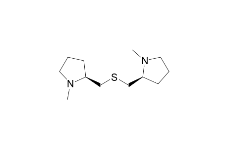(S,S)-bis[(2'-Methyl-2'-azacyclopentyl)methy] -sulfide