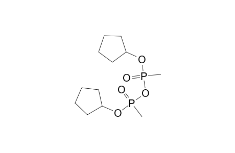 Methylphosphonic acid, anhydride, biscyclopentyl) ester