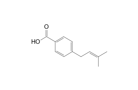 4-(3-methylbut-2-en-1-yl)benzoic acid