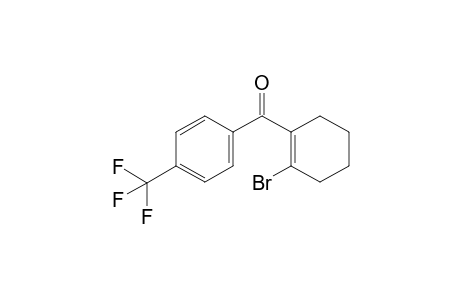 (2-bromocyclohex-1-enyl)(4-(trifluoromethyl)phenyl)methanone