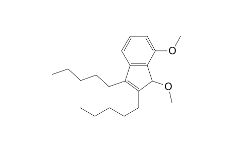 2,3-Dipentyl-1,7-dimethoxyindene