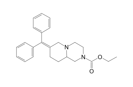 2-(ETHOXYCARBONYL)-7-(DIPHENYLMETHYLENE)-OCTAHYDRO-2H-PYRIDO-[1,2-A]-PYRIDAZINE