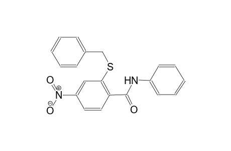 benzamide, 4-nitro-N-phenyl-2-[(phenylmethyl)thio]-