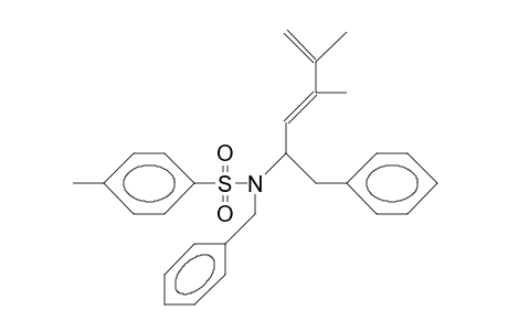 (2S)-(E)-N,N-Benzyl-2-(4,5-dimethyl-1-phenyl)-hexa-3,5-dienyl-4-toluenesulfonamide
