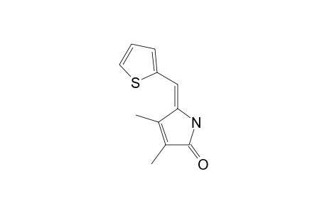 E-3,4-DIMETHYL-5-(2-THIENYLMETHYLIDENE)-3-PYRROLIN-2-ONE