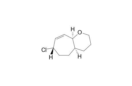 7-Chloro-2,3,3a,4,4a,5,6,7,9a-octahydro-(4a.alpha.,7.beta.,9a.alpha.)cyclohepta[b]pyran