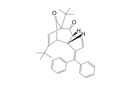 1,2-Bis(1,1-dimethylethyl)-6-(1,1-diphenylmethylene)tricyclo[6.2.2.0(3,7)]undec-4,9-diene-2,11-dione