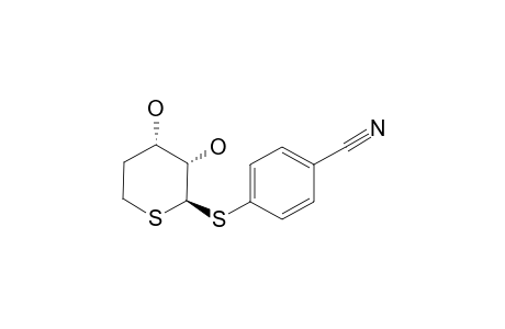 4-CYANOPHENYL-4-DEOXY-1,5-DITHIO-BETA-D-ERYTHRO-PENTOPYRANOSIDE