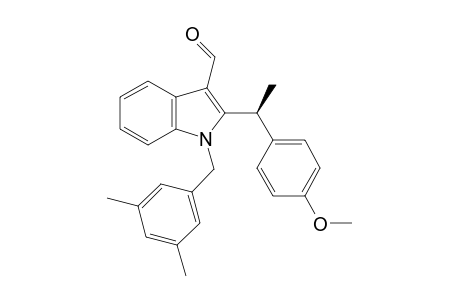 (S)-1-(3,5-Dimethylbenzyl)-2-[1-(4-methoxyphenyl)ethyl]-1H-indole-3-carbaldehyde