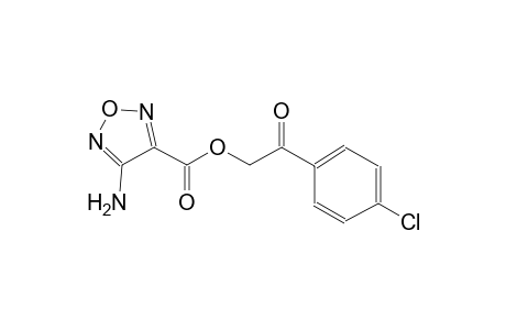 2-(4-chlorophenyl)-2-oxoethyl 4-amino-1,2,5-oxadiazole-3-carboxylate