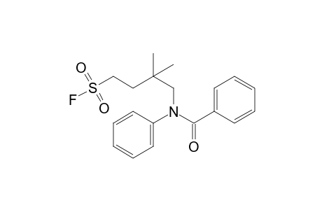 N-[2,2-dimethyl-4-(fluorosulfonyl)butyl]benzanilide