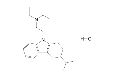 9-[2'-(N,N-Diethylamino)ethyl]-3-isopropyl-1,2,3,4-tetrahydrocarbazole - hydrochloride