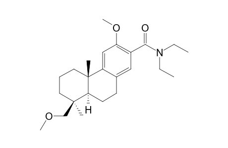 N,N-DIETHYL-12,19-DIMETHOXY-PODOCARPA-8,11,13-TRIEN-13-CARBOXAMIDE