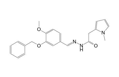 1H-pyrrole-2-acetic acid, 1-methyl-, 2-[(E)-[4-methoxy-3-(phenylmethoxy)phenyl]methylidene]hydrazide