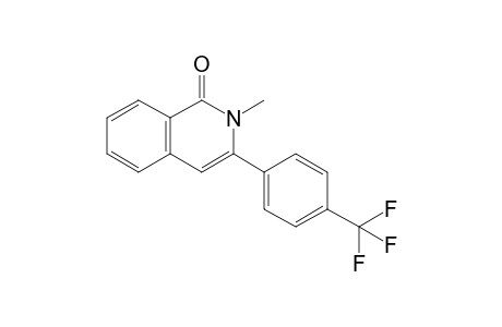 2-methyl-3-[4-(trifluoromethyl)phenyl]-1-isoquinolinone